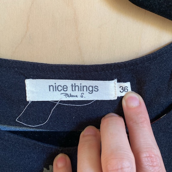 Nice Things | Abstract Matise Print Shirt 36 - Picture 4 of 7